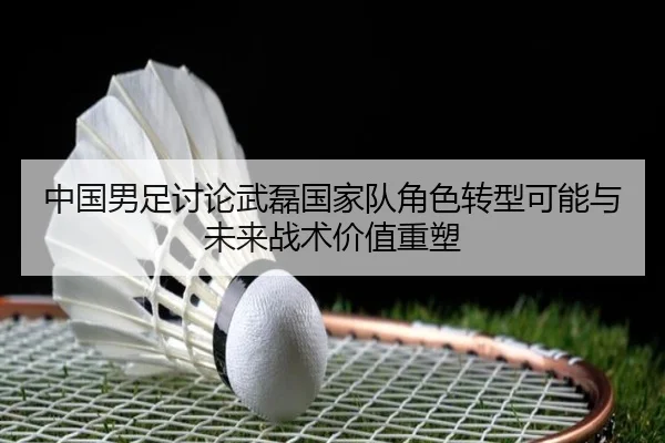中国男足讨论武磊国家队角色转型可能与未来战术价值重塑（kaiyun）